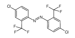 2,2'-bistrifluoromethyl-4.4'-dichloroazobenzene Structure