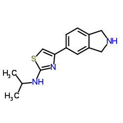 4-(2,3-Dihydro-1H-isoindol-5-yl)-N-isopropyl-1,3-thiazol-2-amine Structure