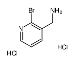 1-(2-Bromo-3-pyridinyl)methanamine dihydrochloride Structure