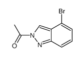 1-(4-bromoindazol-2-yl)ethanone结构式