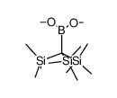 dimethoxy{tris(trimethylsilyl)methyl}borane结构式