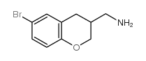 (6-溴色满-3-基)-甲胺结构式