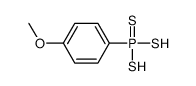 (4-methoxyphenyl)-bis(sulfanyl)-sulfanylidene-λ5-phosphane Structure