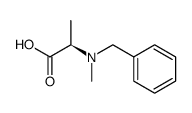 (+)-N-methyl-N-benzyl-(R)-Ala结构式