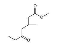 methyl (3R)-3-methyl-5-oxoheptanoate Structure