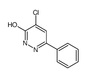 4-氯-6-苯基-3(2H)-哒嗪酮结构式