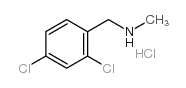 N-(2,4-二氯苄基)甲胺盐酸盐结构式