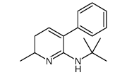 N-tert-butyl-2-methyl-5-phenyl-2,3-dihydropyridin-6-amine Structure