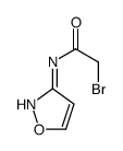 2-bromo-N-(1,2-oxazol-3-yl)acetamide Structure
