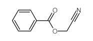 Acetonitrile,2-(benzoyloxy)-结构式
