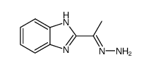 Ethanone, 1-(1H-benzimidazol-2-yl)-, hydrazone (9CI) Structure