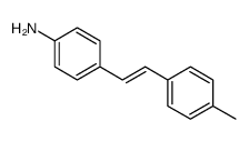 4-[2-(4-methylphenyl)ethenyl]aniline结构式