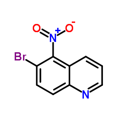 6-Bromo-5-nitroquinoline Structure