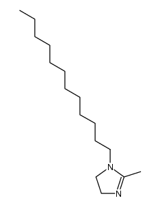 1-dodecyl-2-methyl-2-imidazoline结构式