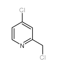 4-Chloro-2-(chloromethyl)pyridine Structure
