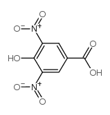 3,5-DINITRO-4-HYDROXYBENZOIC ACID structure