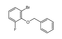 2-(苄氧基)-1-溴-3-氟苯结构式