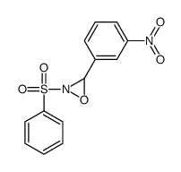2-(benzenesulfonyl)-3-(3-nitrophenyl)oxaziridine结构式