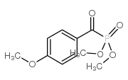 Phosphonic acid,P-(4-methoxybenzoyl)-, dimethyl ester Structure