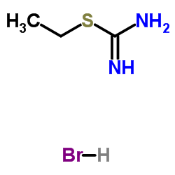 S-乙基异硫脲氢溴酸盐结构式