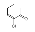 3-chlorohex-3-en-2-one结构式