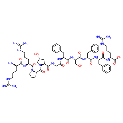 (D-Arg0,Hyp3,D-Phe7)-Bradykinin trifluoroacetate salt picture