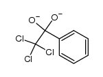 2,2,2-trichloro-1-phenylethane-1,1-bis(olate)结构式