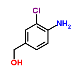 (4-Amino-3-chlorophenyl)methanol structure