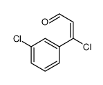 (Z)-3-氯-3-(3-氯苯基)丙烯醛结构式