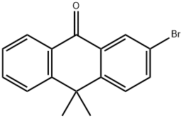 2-Bromo-10,10-dimethyl-10H-anthracen-9-one Structure