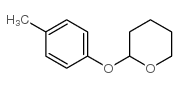 tetrahydro-2-(4-methyl phenoxy)-2H-pyran structure