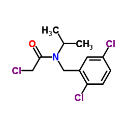 2-Chloro-N-(2,5-dichlorobenzyl)-N-isopropylacetamide Structure