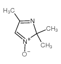 2,2,4-三甲基-2H-咪唑 1-氧化物结构式