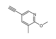 5-Ethynyl-2-methoxy-3-methylpyridine Structure