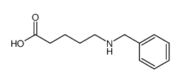 δ-Benzyl-amino-valeriansaeure Structure