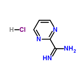 2-嘧啶甲脒盐酸盐结构式