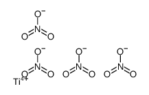 titanium(4+),tetranitrate结构式