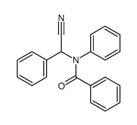 N-[cyano(phenyl)methyl]-N-phenylbenzamide Structure