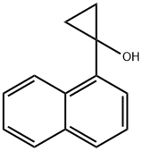 1-(萘-1-基)环丙醇结构式