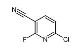 6-Chloro-2-Fluoronicotinonitrile Structure