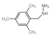 (2,4,6-Trimethylbenzyl)hydrazine Structure