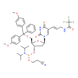 5-TFA-aa-dU 亚磷酰胺单体图片