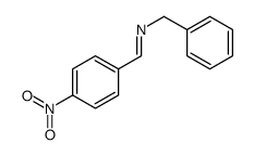 N-benzyl-1-(4-nitrophenyl)methanimine结构式