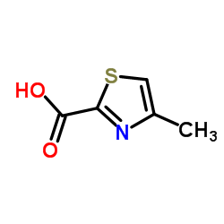 4-甲基噻唑-2-羧酸结构式