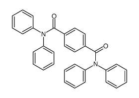 1-N,1-N,4-N,4-N-tetraphenylbenzene-1,4-dicarboxamide结构式