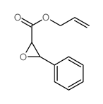 2-Oxiranecarboxylicacid, 3-phenyl-, 2-propen-1-yl ester结构式