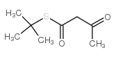 乙酰硫代乙酸S-叔丁酯结构式