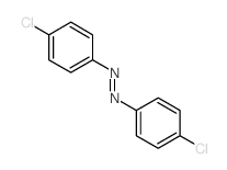 Diazene,1,2-bis(4-chlorophenyl)- structure
