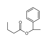 [(1S)-1-phenylethyl] butanoate结构式