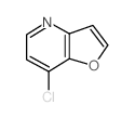 7-氯-呋喃并[3,2-b]吡啶结构式